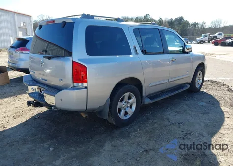 2006 Nissan Armada Se z USA, uszkodzony, nr VIN 5N1AA08A66N738469